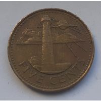 Барбадос 5 центов, 2005 (2-7-96)