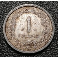 1 франк 1971 Экваториальная Африка Камерун