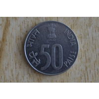 Индия 50 пайс 1990