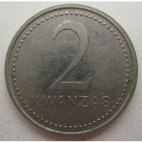 Ангола 2 кванзы 1999 г.