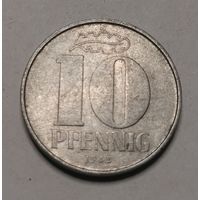 10 пфеннигов 1968