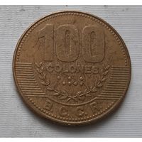 100 колон 2014 г. Коста-Рика