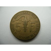 5 франков 1970 Западная Африка
