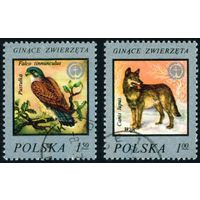 Охрана природы Польша 1977 год 2 марки