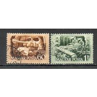 День шахтёра Венгрия 1952 год серия из 2-х марок