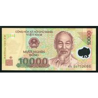 Вьетнам 10000 донг 2009 г. P119d. Серия NN. UNC
