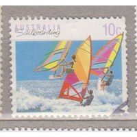 Флот парусники парусный спорт Австралия 1990 год лот 1009