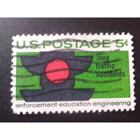 США 1965 светофор, стоп