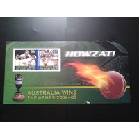 Австралия 2007 крикет матч с Англией блок