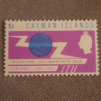 Каймановы острова 1965. 100 летие международного телекоммуникационного союза