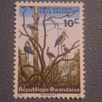 Руанда 1965. Фауна национального парка Kagera