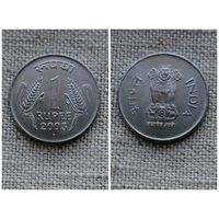 Индия 1 Рупия 2003 Отметка монетного двора -Мумбаи