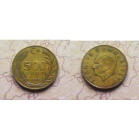 Турция 500 лир 1998