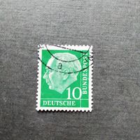 Марка германия 1954 год Теодор Хойс