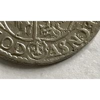 Монета ОРТ 1/4 талера 1623 год СИГИЗМУНД lll ПОЛЬША ( R6 по каталогу ИГОРЯ ШАТАЛИНА в легенде монеты ошибка, вместо буквы  V стоит перевёрнутая А) РЕДКИЙ