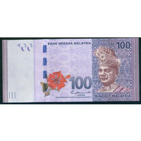 Малайзия 100 ринггит ND (2020) AUNC