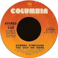 Barbra Streisand - The Way We Were - SINGLE - 1973