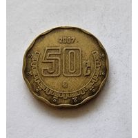 Мексика 50 сентаво, 2007