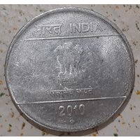 Индия 2 рупии, 2010 Хайдарабад (2-7-100)