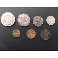 Набор монет буржуазной Польши