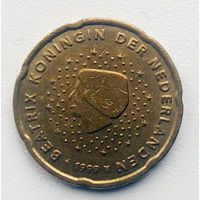 20 евроцентов Нидерланды 1999