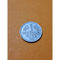 Монета 1 марка ФРГ 1982 (F).