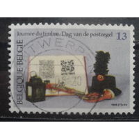 Бельгия 1986 День марки, экспонаты почтового музея