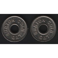 Burton Coin LTD -- Burton Coin LTD =18,7mm2,24gr (f0