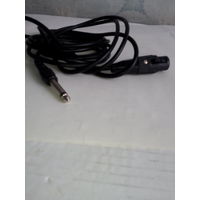 Соединительный кабель 4 м. штекер 6,5 мм.Цена снижена.