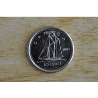 Канада 10 центов 2003