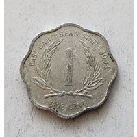 Восточные Карибы 1 цент, 1994
