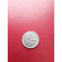 Монета Германия  50 пфеннигов А 1991