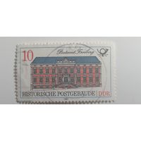ГДР 1987. Исторические почтовые отделения