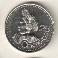 Гватемала 25 сентаво 2000