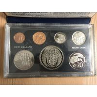 Новая Зеландия Набор 7 монет 1973 год PROOF SET