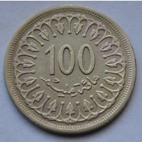 Тунис, 100 миллимов 1960 г.