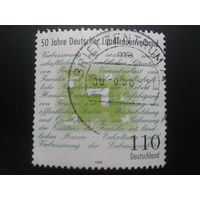 Германия 1998 женская организация - 50 лет Михель-1,0 евро гаш.