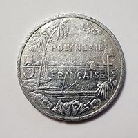 Французская Полинезия 5 франков, 2008