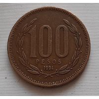 100 песо 1994 г. Чили