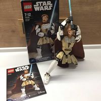 Коллекционная фигурка Лего Звездные войны-Obi Wan Kenobi (оригинал)