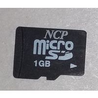 Карта памяти micro SD 1GB NCP