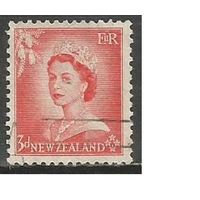 Новая Зеландия. Королева Елизавета II. 1953г. Mi#336.