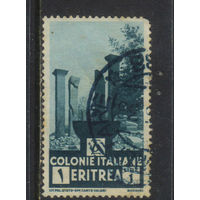 Италия Колонии Эритрея 1933 Руины древнего аксумского города Кохайто Стандарт #210