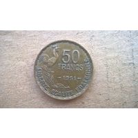 Франция 50 франков, 1951. (D-20)