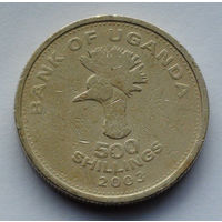 Уганда 500 шиллингов. 2003