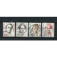 ФРГ - 1988 - Известные женщины Германии - [Mi. 1390-1393] - полная серия - 4 марки. Гашеные.  (LOT Dd22)