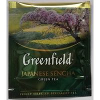 Чай Greenfield Japanese Sencha (зеленый, ароматизированный жасмином) 1 пакетик