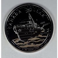 Канада 1 доллар 2010 HMCS Sackville. 100-летие Королевского канадского военно-морского флота.