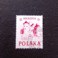 Марка Польша 1952 год Замок Надзица