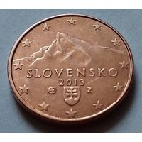 1 евроцент, Словакия 2013 г.